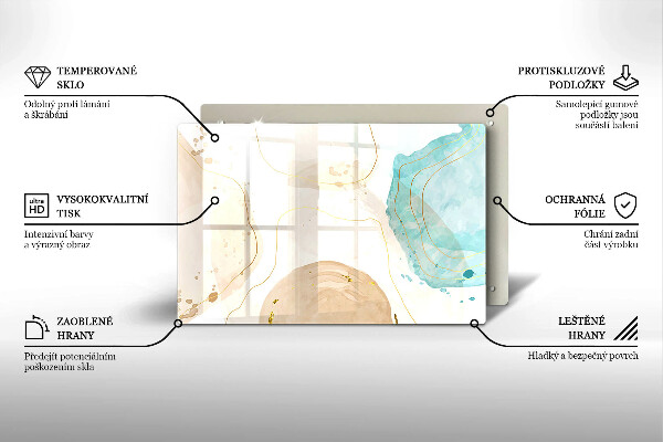 Protezione piano induzione Forme boho luminose