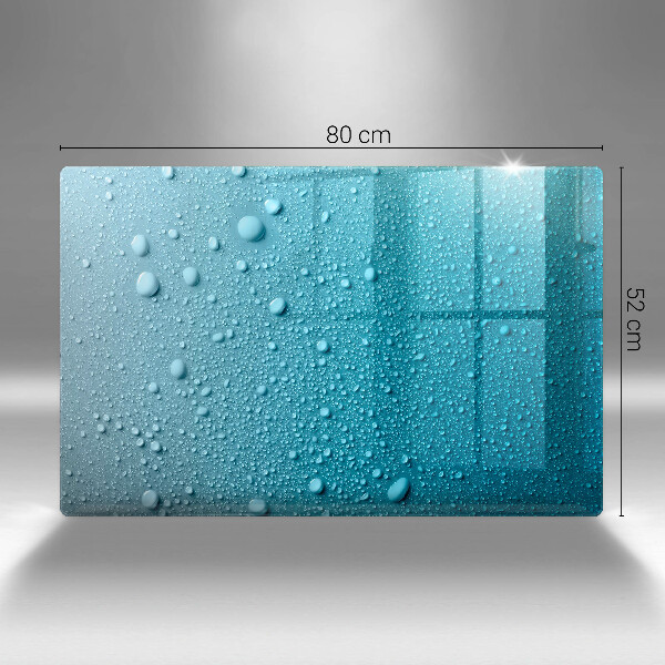 Protezione piano induzione Gocce d'acqua