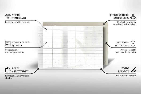 Copri piano cottura Tavole luminose moderne
