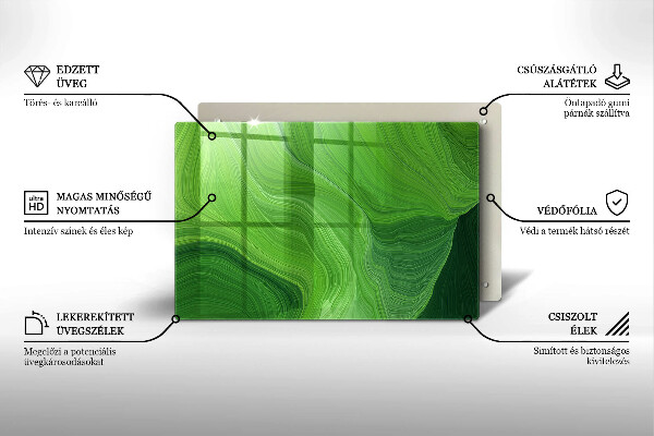 Copri piano cottura Trama astratta