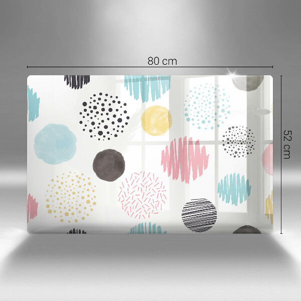 Protezione piano cottura Forme dipinte