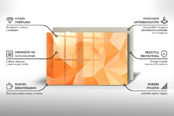 Protezione piano cottura Sfondo geometrico