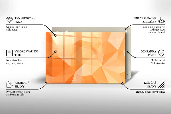 Protezione piano cottura Sfondo geometrico