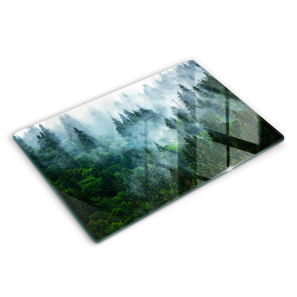Copri piano cottura Foresta nella nebbia