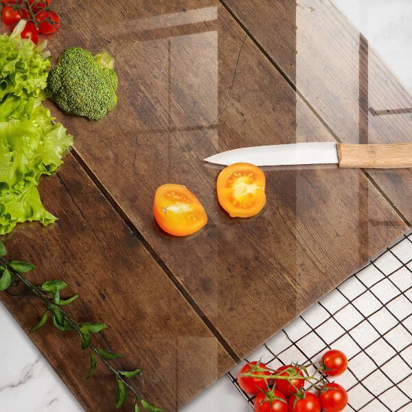 Copri piano cottura Tavole e foglie di legno