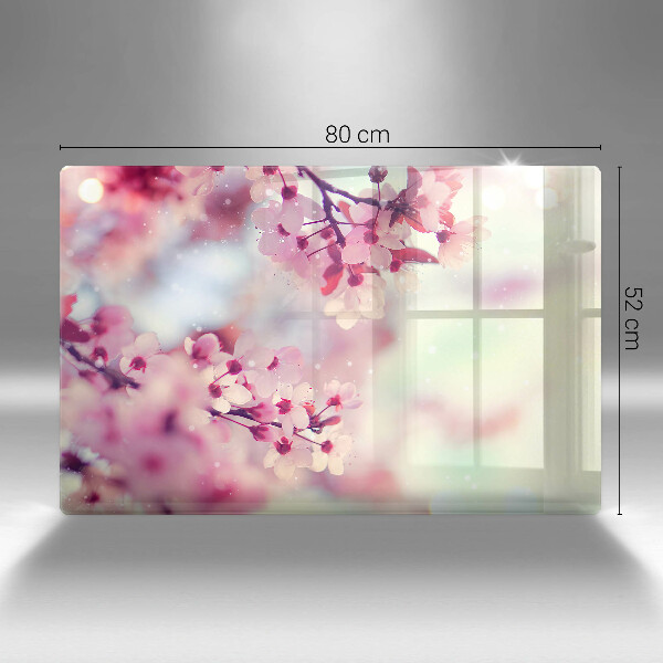 Copri piano cottura Fiori di melo naturali