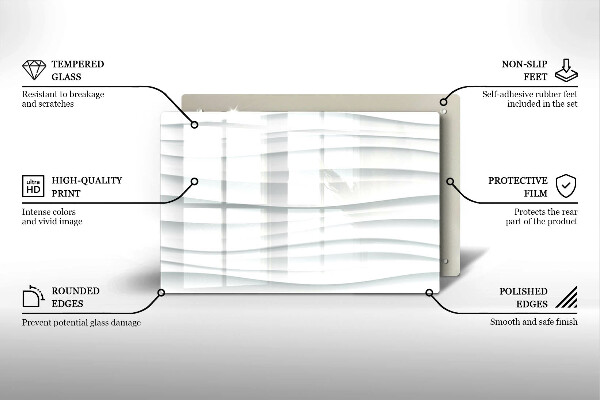 Copri cucina in vetro Struttura moderna
