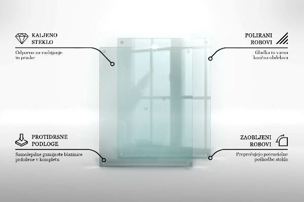 Copri trasparente piano cottura induzione 2x40x52 cm