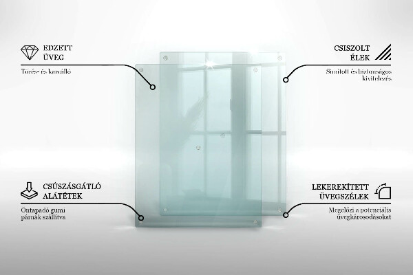 Copri trasparente piano cottura induzione 2x40x52 cm