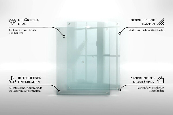 Copri trasparente piano cottura induzione 2x40x52 cm