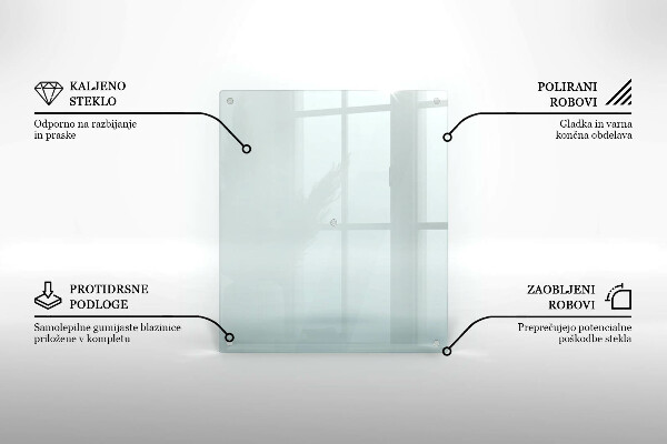 Copri trasparente piano cottura 60x52 cm