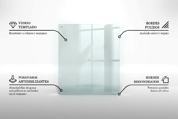 Copri trasparente piano cottura 60x52 cm