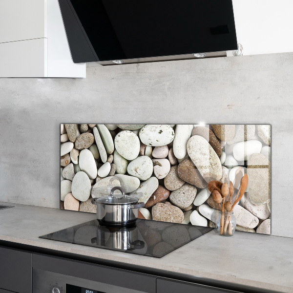 Pannello paraschizzi cucina Spiaggia sassosa