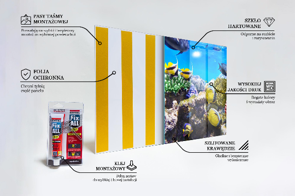 Pannello paraschizzi cucina Mar rosso della barriera corallina