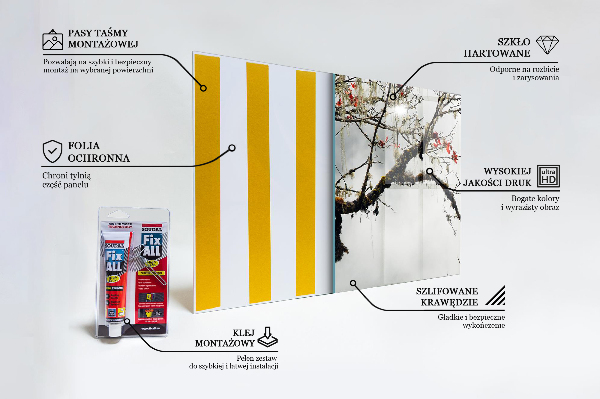 Pannello rivestimento parete cucina Paesaggio serenità