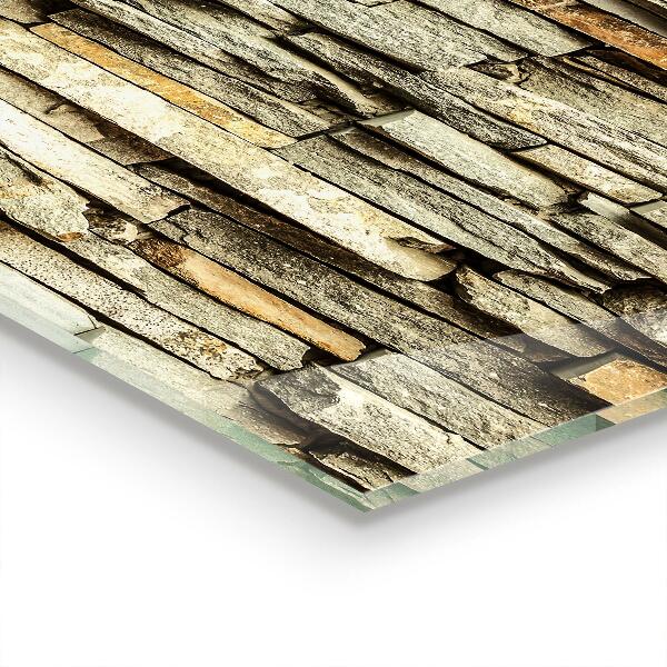 Pannello schienali cucina Mattoni naturali