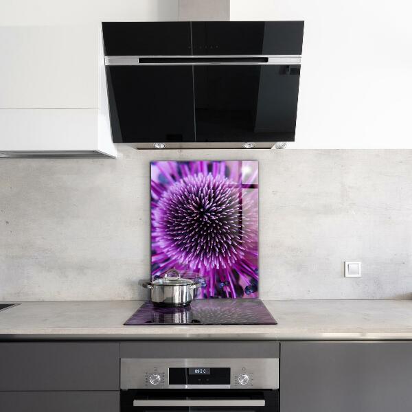 Rivestimento parete cucina Fiore viola