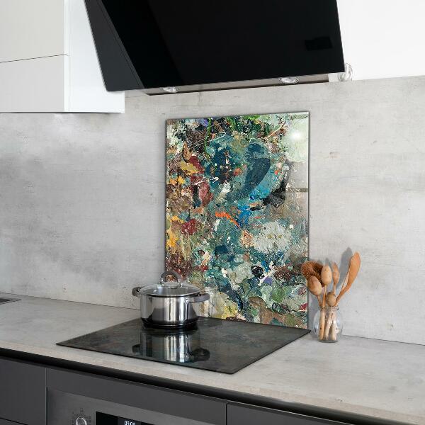 Pannello schienali cucina Trama di pittura ad olio