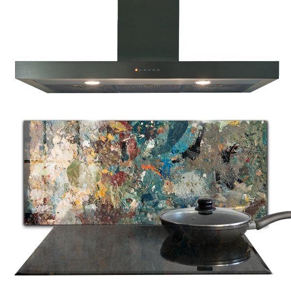 Pannello schienali cucina Trama di pittura ad olio