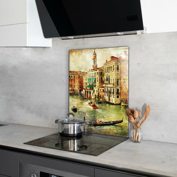 Pannello paraschizzi cucina Italia venezia immagine d'epoca