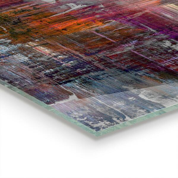 Pannello paraschizzi cucina Pittura astratta