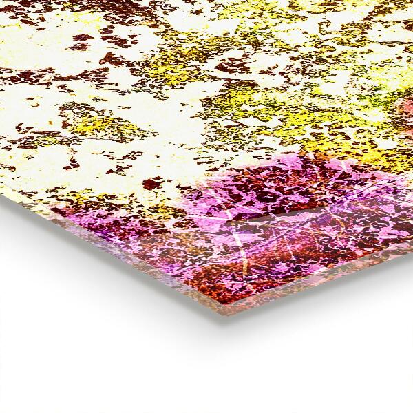 Pannello paraschizzi cucina Astrazione arancione