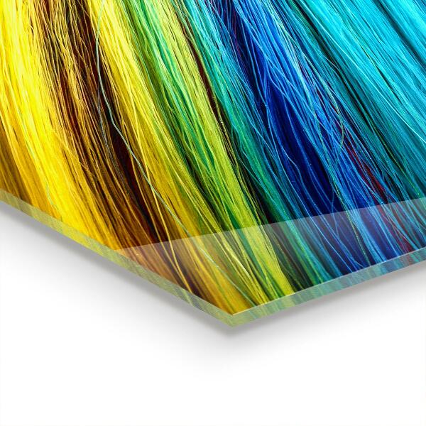 Pannello paraschizzi cucina Modello grafico colorato arcobaleno