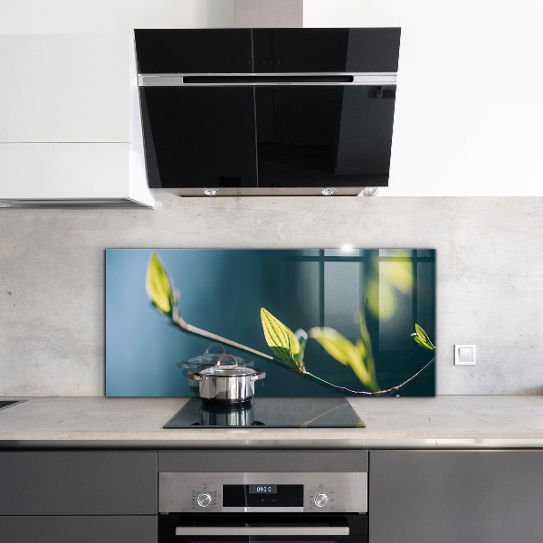 Rivestimento parete cucina Foglia lucida sul ramo