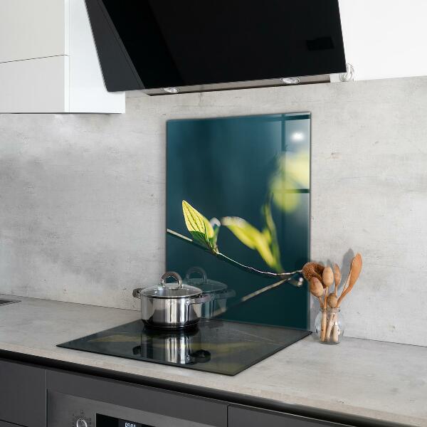 Rivestimento parete cucina Foglia lucida sul ramo