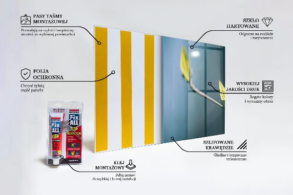 Rivestimento parete cucina Foglia lucida sul ramo