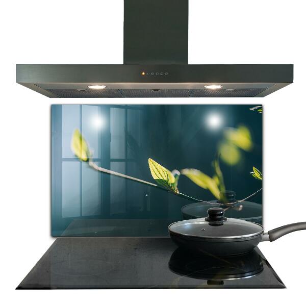 Rivestimento parete cucina Foglia lucida sul ramo