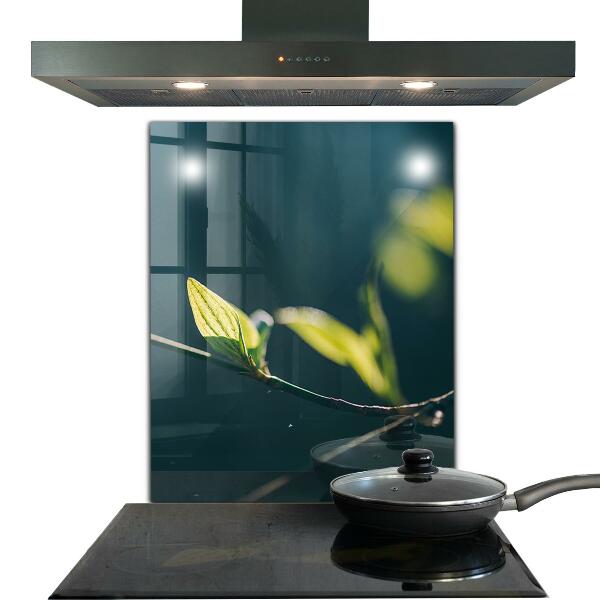 Rivestimento parete cucina Foglia lucida sul ramo