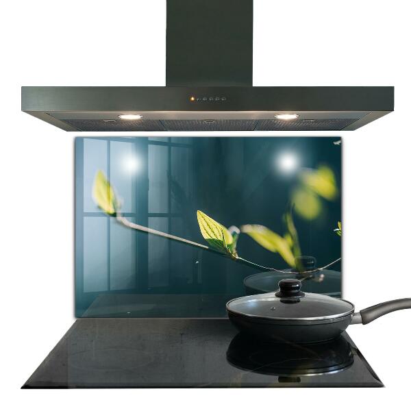 Rivestimento parete cucina Foglia lucida sul ramo