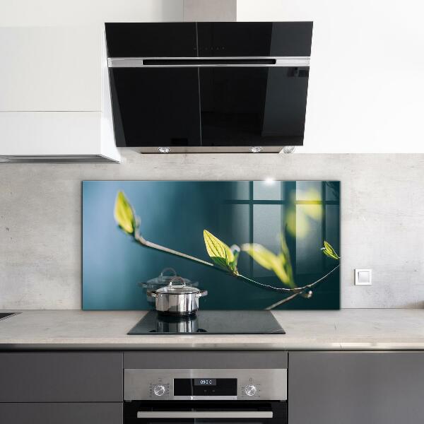 Rivestimento parete cucina Foglia lucida sul ramo