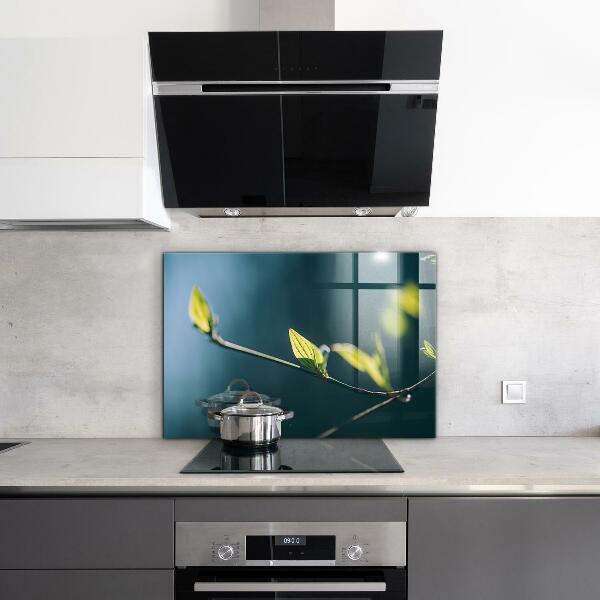 Rivestimento parete cucina Foglia lucida sul ramo