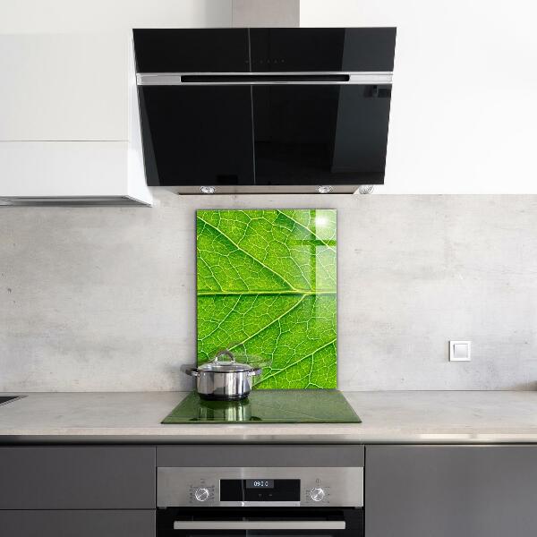 Rivestimento parete cucina Dettagli delicati delle foglie