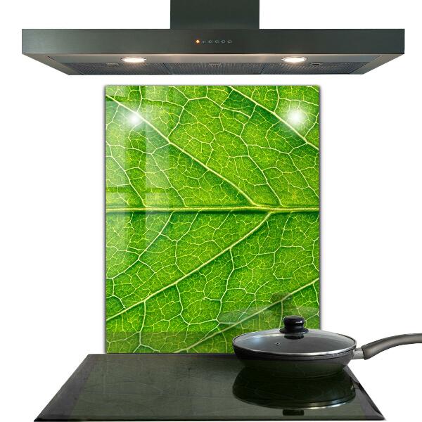 Rivestimento parete cucina Dettagli delicati delle foglie