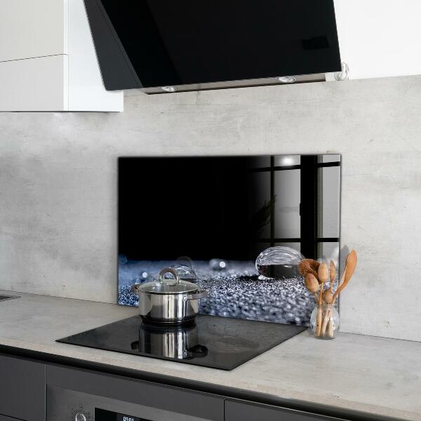 Pannello paraschizzi cucina Una goccia di rugiada al mattino