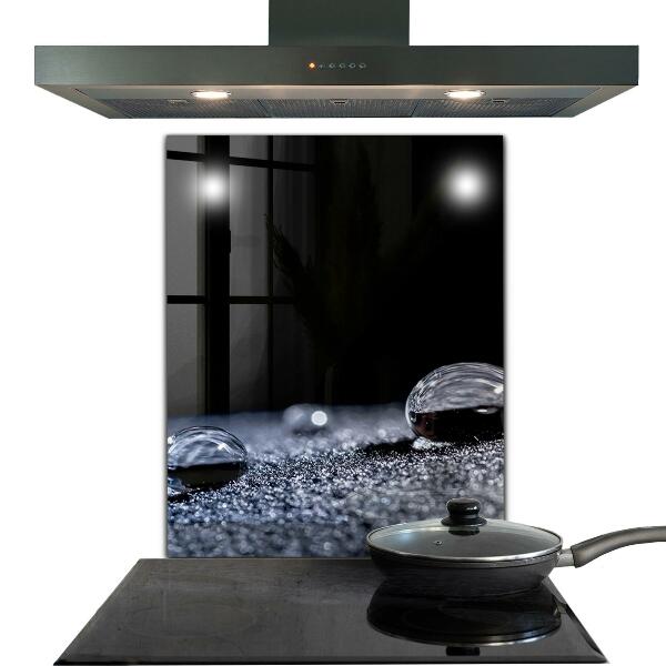 Pannello paraschizzi cucina Una goccia di rugiada al mattino