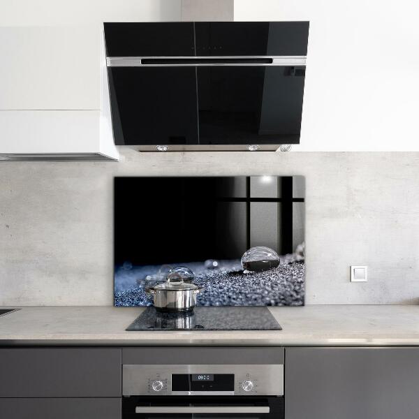 Pannello paraschizzi cucina Una goccia di rugiada al mattino