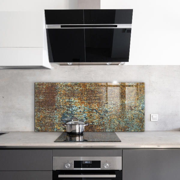 Pannello paraschizzi cucina Vecchia struttura del metallo