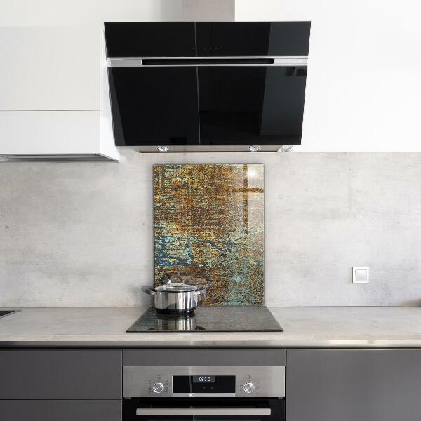 Pannello paraschizzi cucina Vecchia struttura del metallo