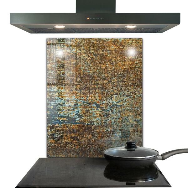 Pannello paraschizzi cucina Vecchia struttura del metallo