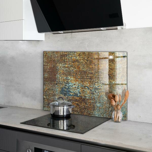 Pannello paraschizzi cucina Vecchia struttura del metallo