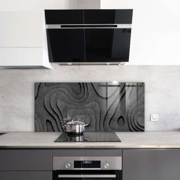 Pannello paraschizzi cucina Astrazione di texture grigia