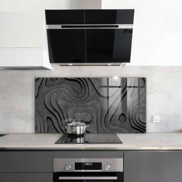 Pannello paraschizzi cucina Astrazione di texture grigia