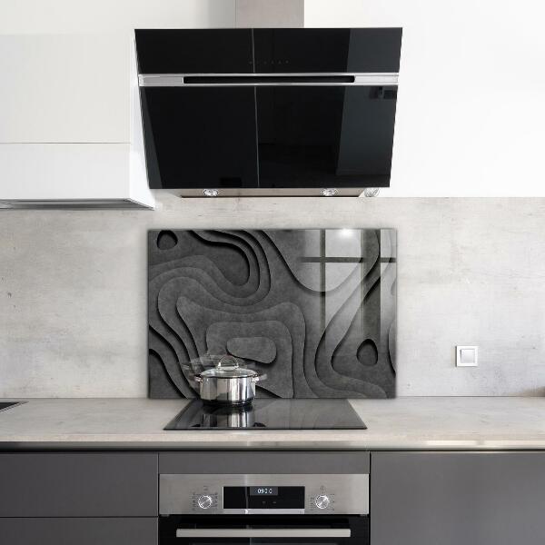 Pannello paraschizzi cucina Astrazione di texture grigia