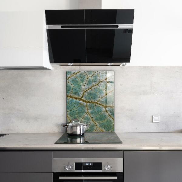 Pannello retrocucina Trama delle foglie