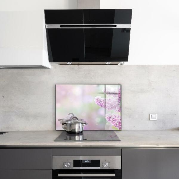 Pannello retrocucina Estate lilla in fiore nel giardino