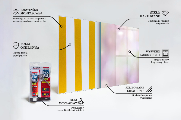 Pannello retrocucina Estate lilla in fiore nel giardino